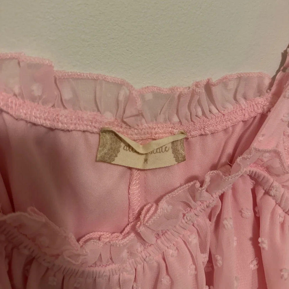 Pink Ruffled Top - Picture 7 of 7